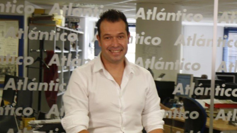 Enrique Salgueiro acudió en 2021 a Atlántico para explicar el proyecto.