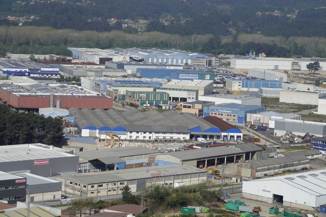 Dos de los grandes polígonos industriales de Galicia están en Porriño: A Granxa y As Gándaras.