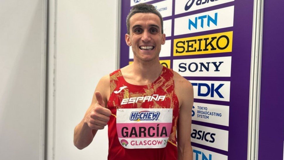Mariano García defenderá esta noche su título en 800 metros.