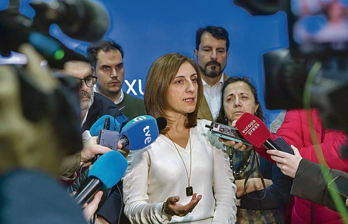 La vicepresidenta y conselleira de Medio Ambiente, Ángeles Vázquez.