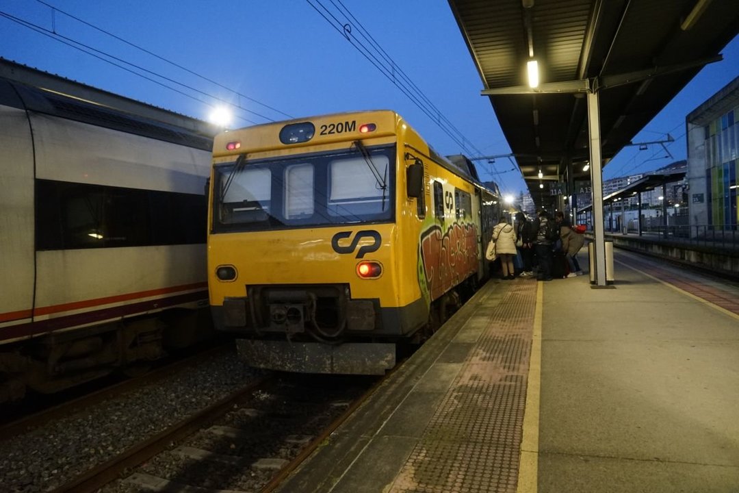 El tren Celta que actualmente conecta Oporto con Vigo pasará a la historia cuando la salida sur sea una realidad.