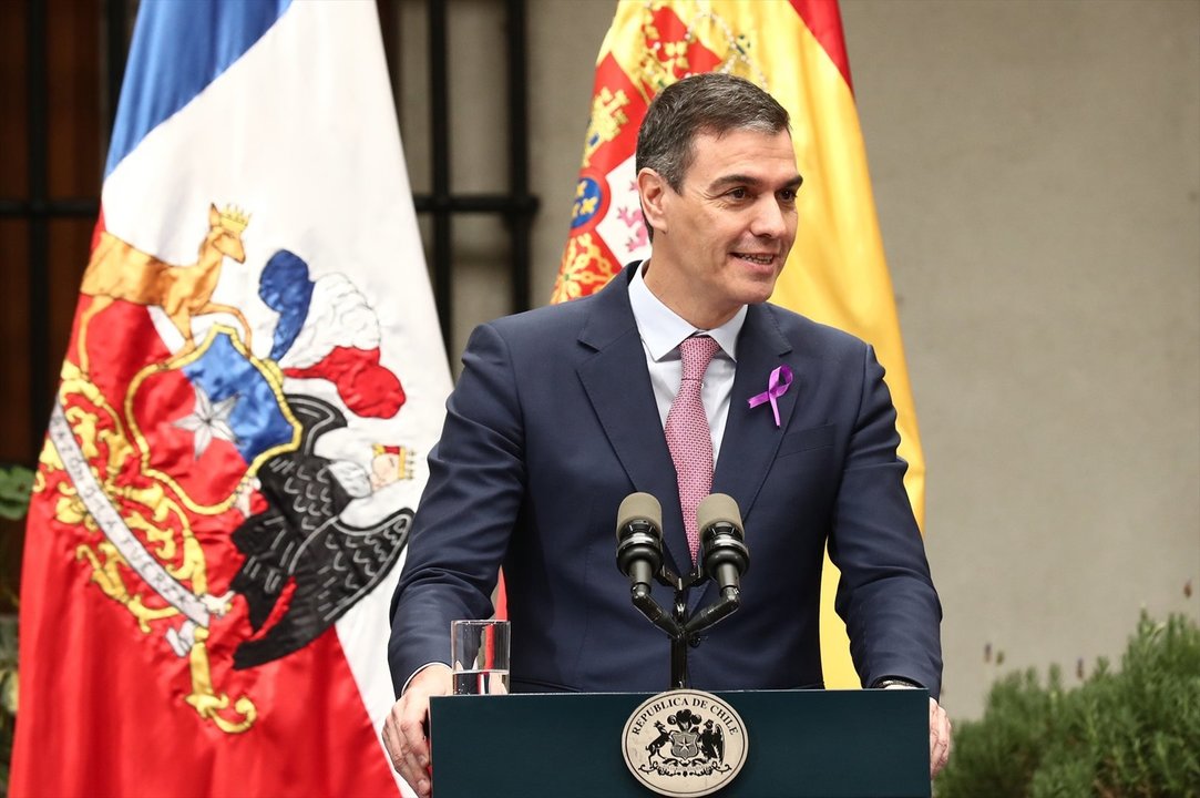 El presidente del Gobierno, Pedro Sánchez. // Europa Press
