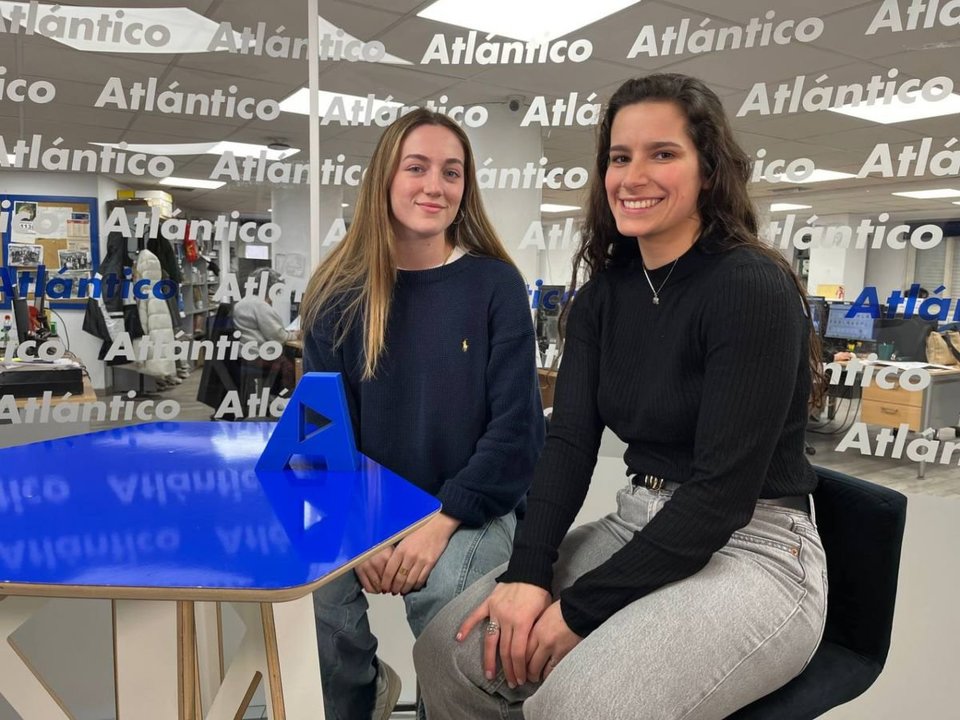 Antía Seijo y María Pereira acudieron al set de Atlántico para analizar la temporada del Carballal.