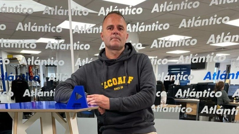 Iván Fernández pasó por la redacción de Atlántico la pasada semana.