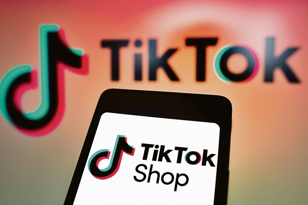 Imagen del logotipo de la red social china de Tiktok.