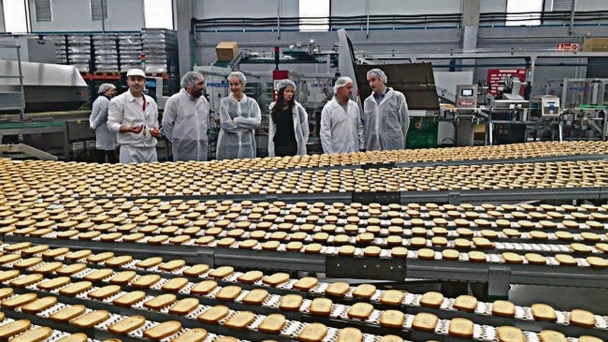 La fábrica de pan tostado de Docampo vendía a cadenas de toda España.