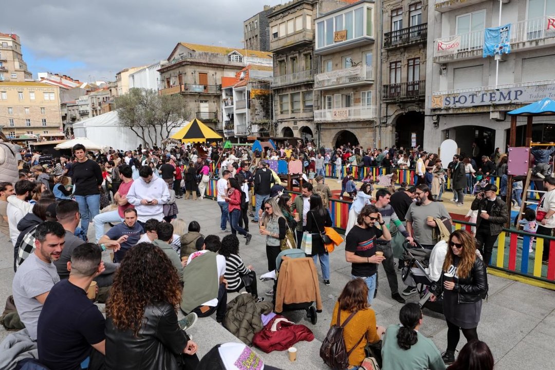 La plaza de O Berbés volverá a acoger gran parte de las actividades.