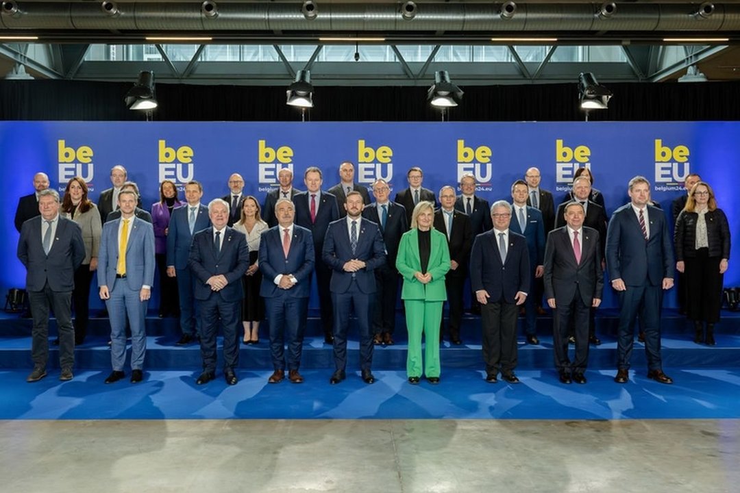 Los ministros europeos de Pesca de la UE se reunieron en Brujas.
