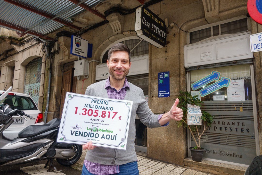 El propietario del local de Progreso que entregó 1,3 millones de euros. // Vicente Alonso