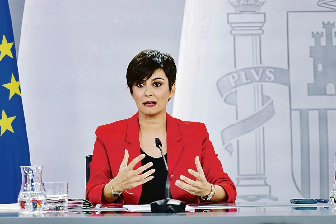 La ministra de Vivienda y Agenda Urbana, Isabel Rodríguez, tras el Consejo de Ministros.