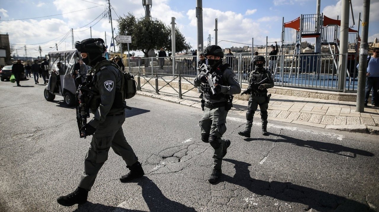 El Ejército de Israel, patrullando las calles. // E.P.