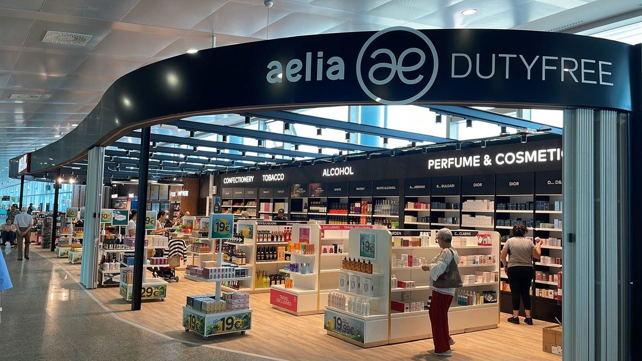 La nueva tienda del aeropuerto de Vigo, Aelia Dutyfree.