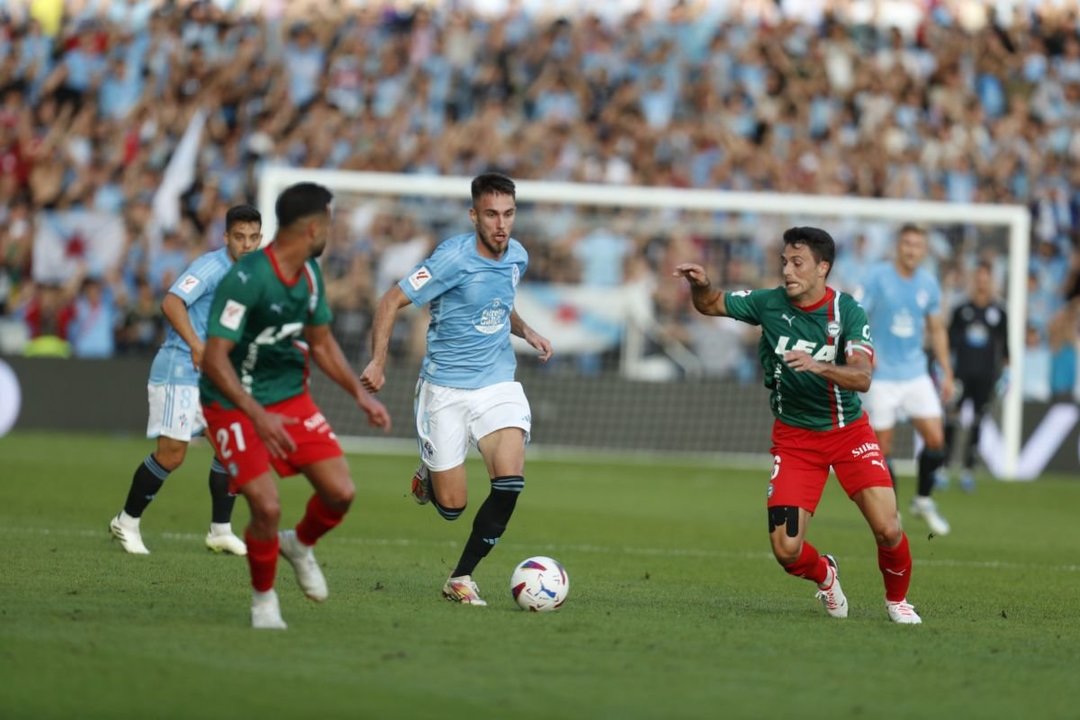 Celta y Alavés empataron en Balaídos en la primera vuelta de la actual temporada.