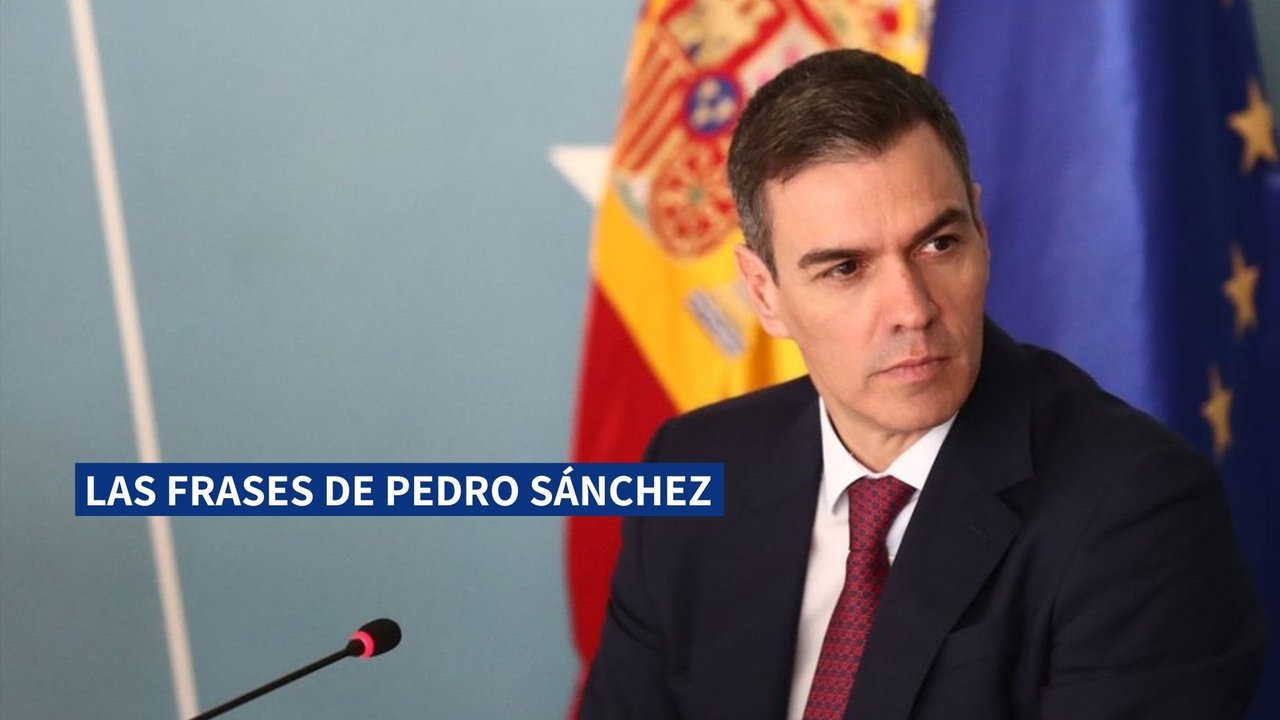 Las frases destacadas de Pedro Sánchez.