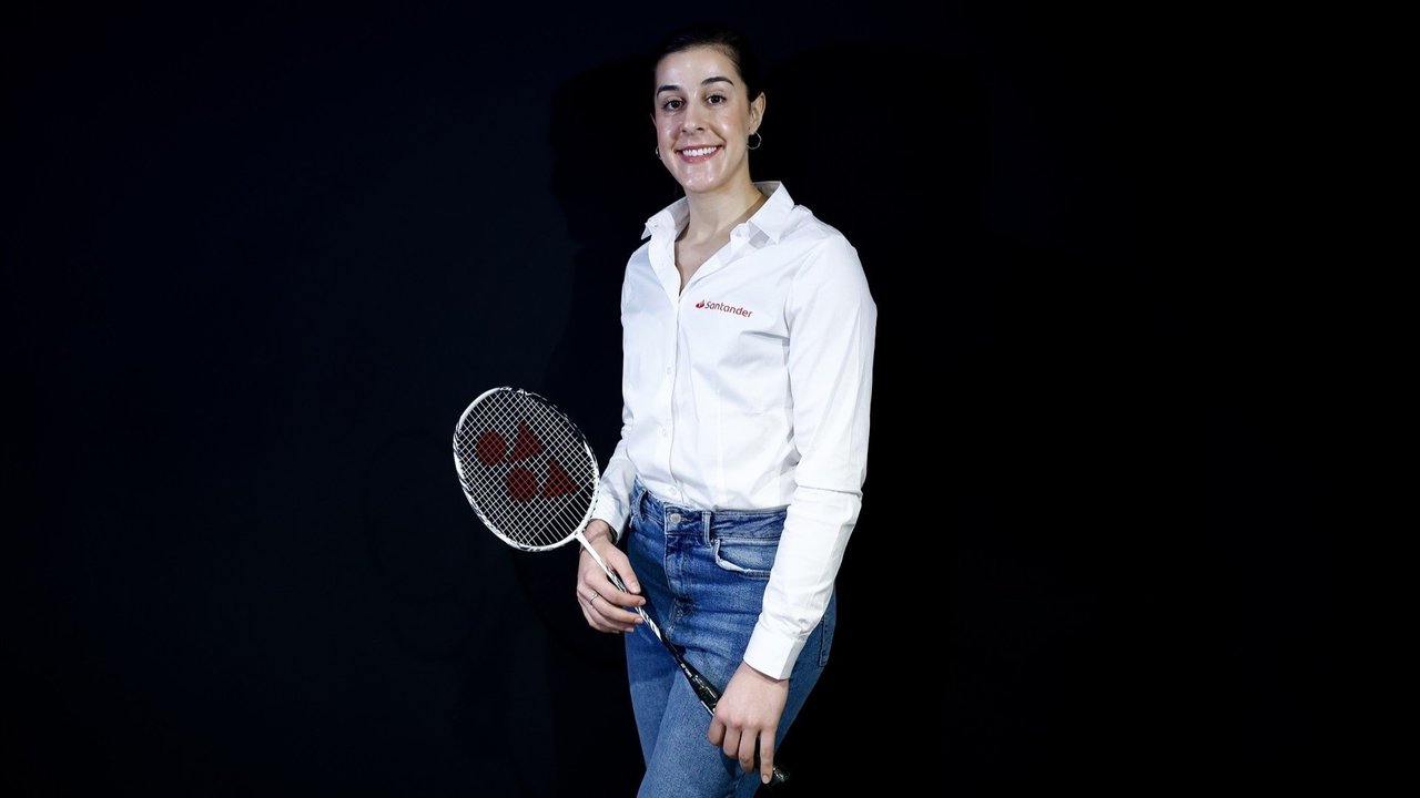 La jugadora de bádminton Carolina Marín. // Europa Press